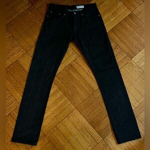 GUSTIN 34in Slim Selvedge Denim